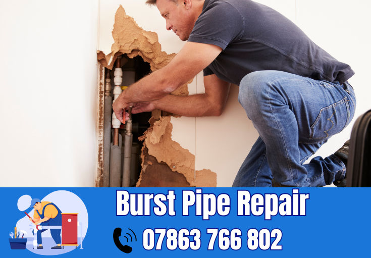 burst pipe repair Rainford